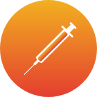 A syringe